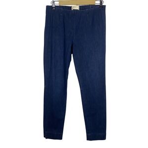 VIA MASINI 80 Firenze Italy Denim Elastic Waist Pull On Jeans US 12 / Italian 48